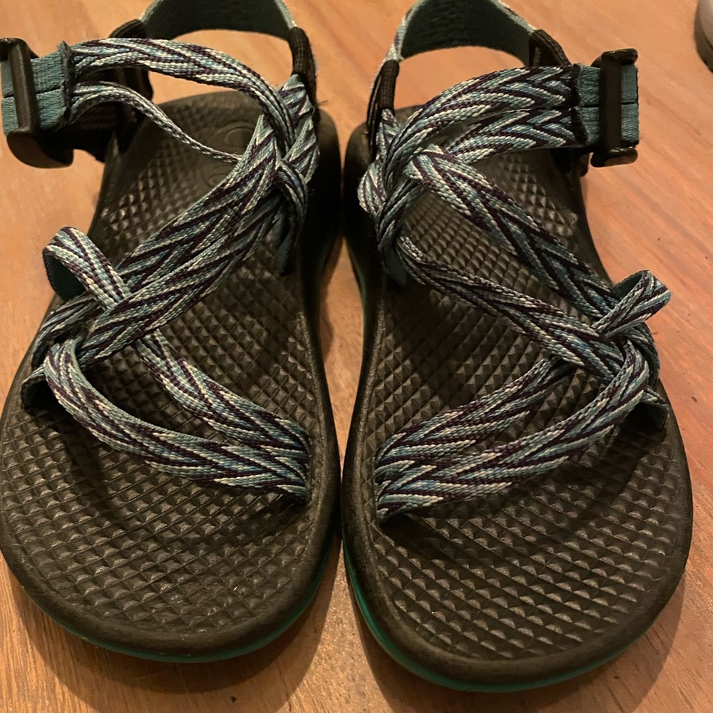 COPY - Chaco Kids size 12 blue pattern